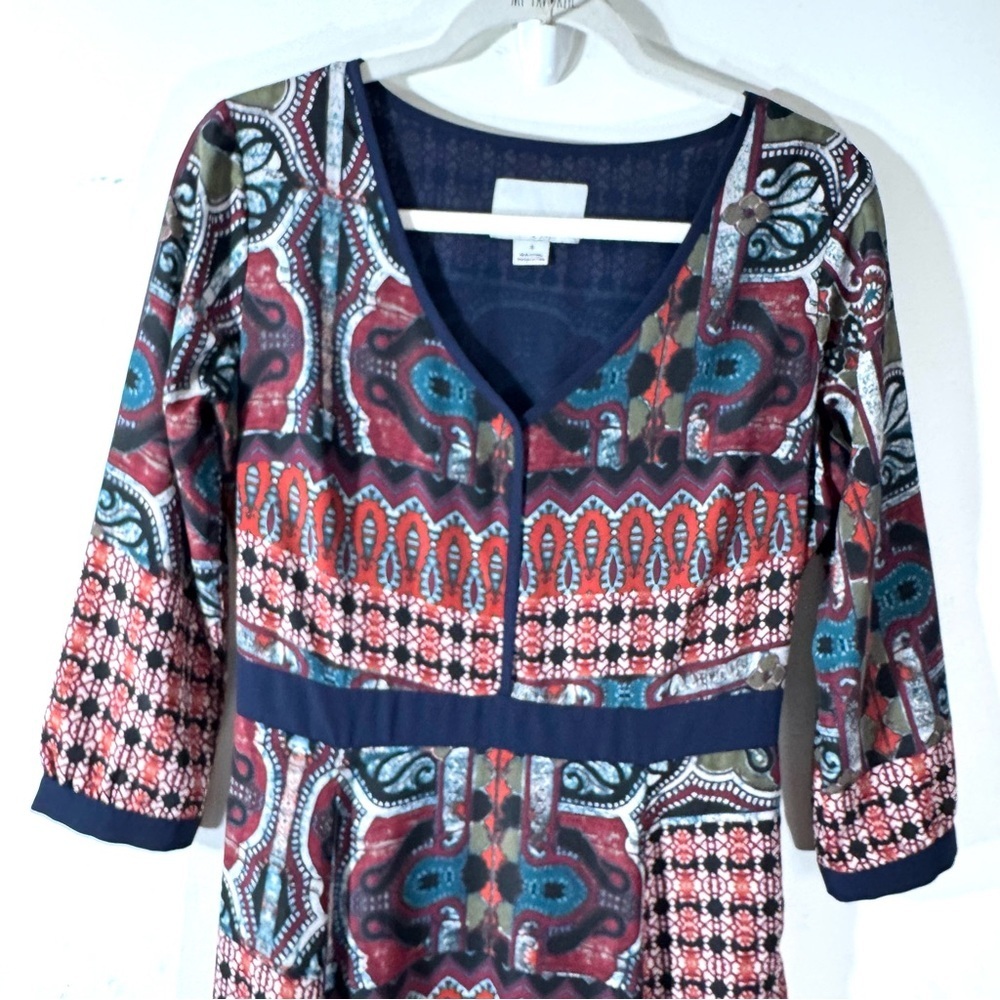 Anthropologie Chloe Oliver Patchwork Maxi Dress - Picture 4 of 14